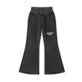 Vintage Washed Flared Fleece Pants