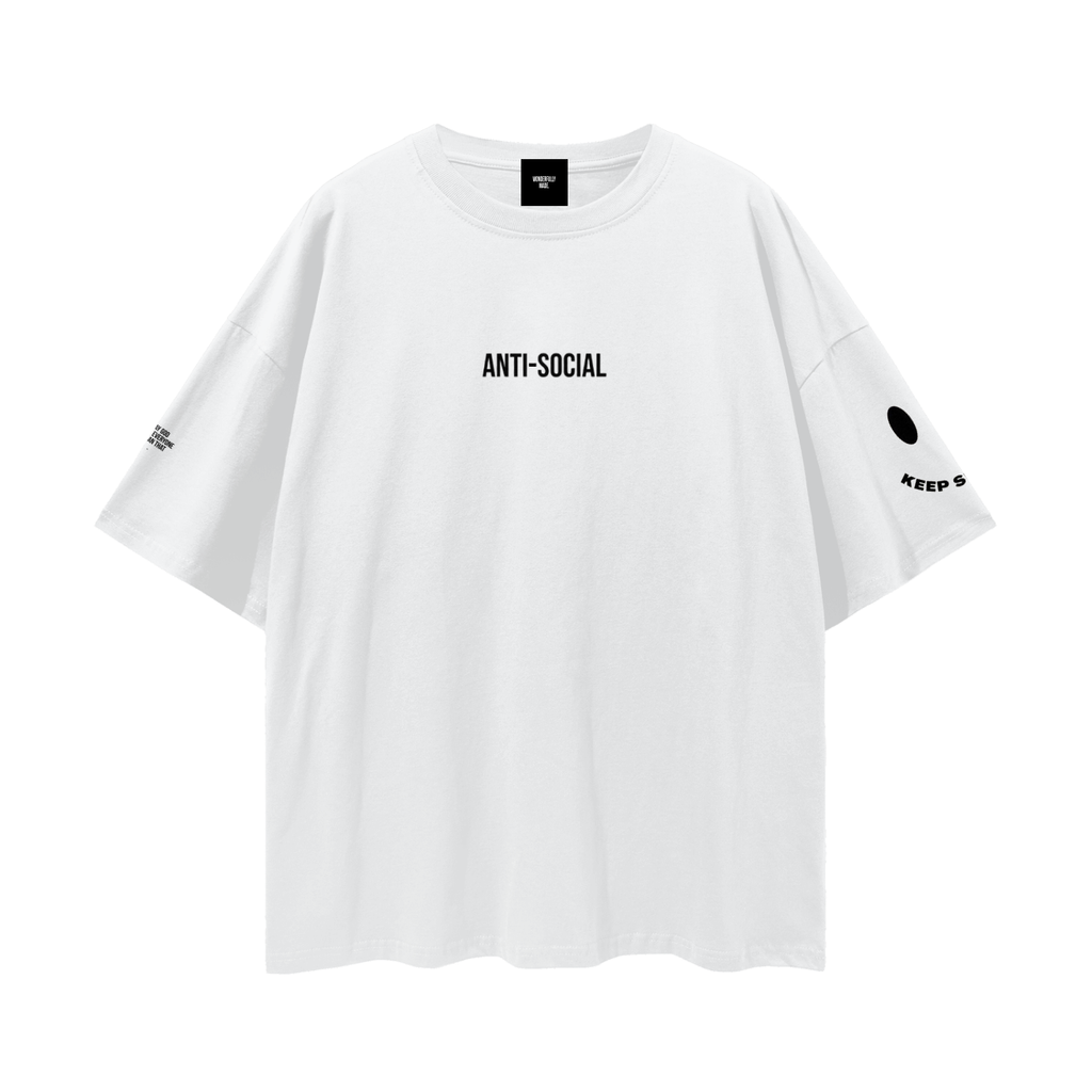 Streetwear Loose Drop Shoulder T-Shirt