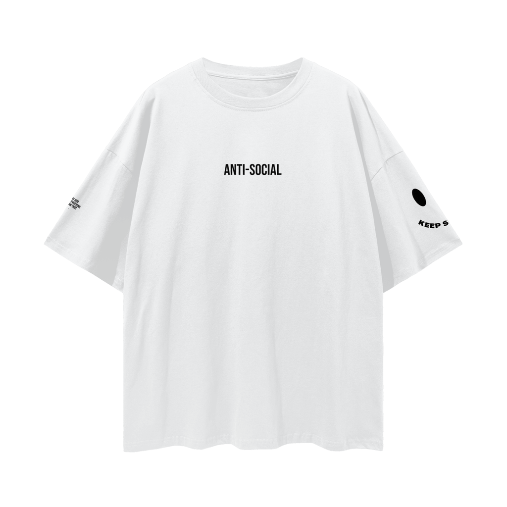 Streetwear Loose Drop Shoulder T-Shirt