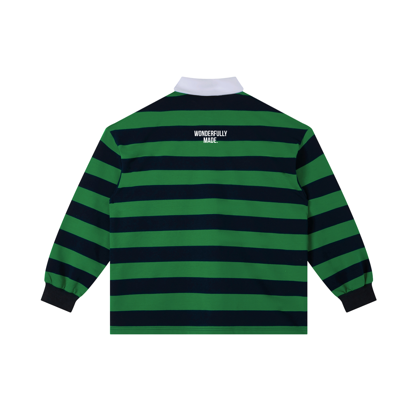Color Block Stripe Polo Shirt
