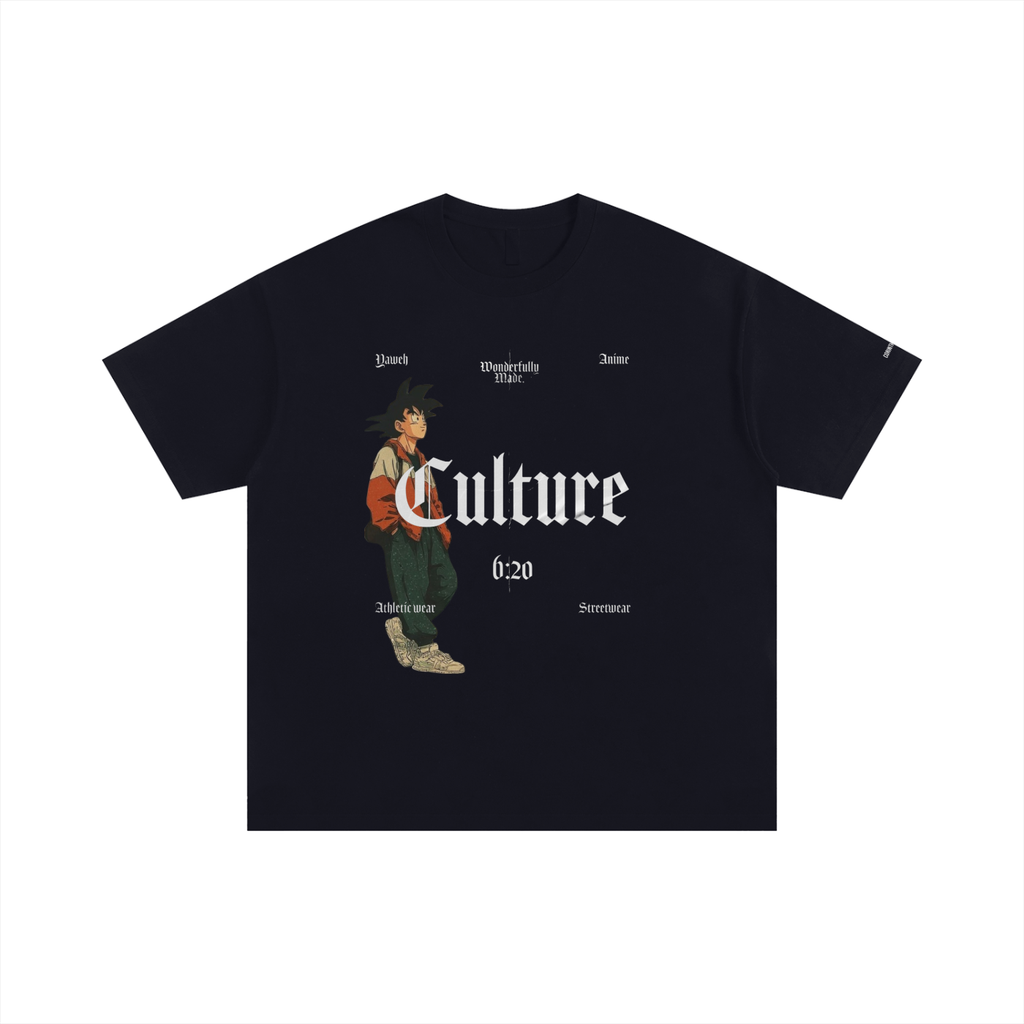 Anime Culture Oversized Cotton T-Shirt