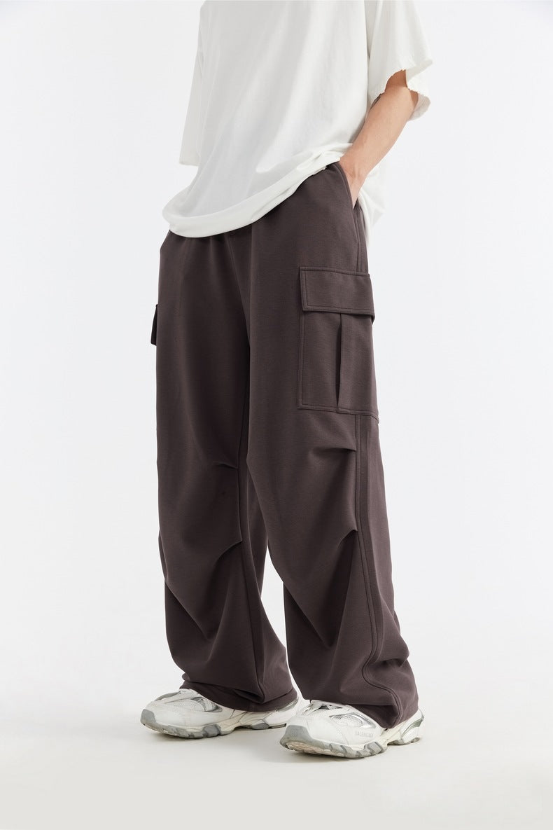 Work - style wide - leg sweatpants