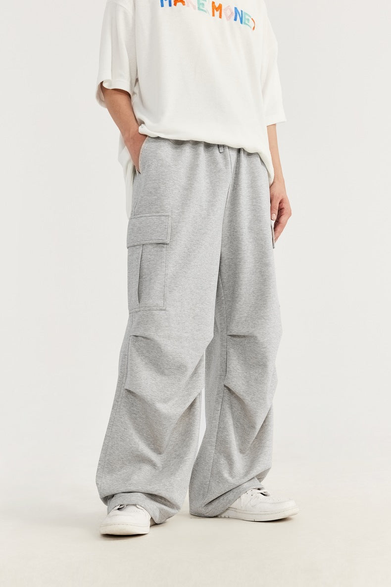 Work - style wide - leg sweatpants