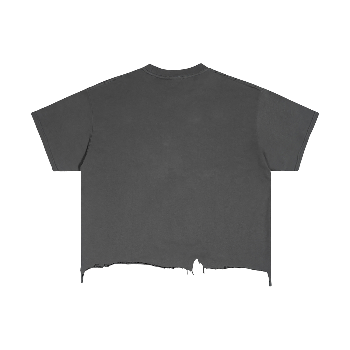 BLANK Slate Boxy Distressed Hem