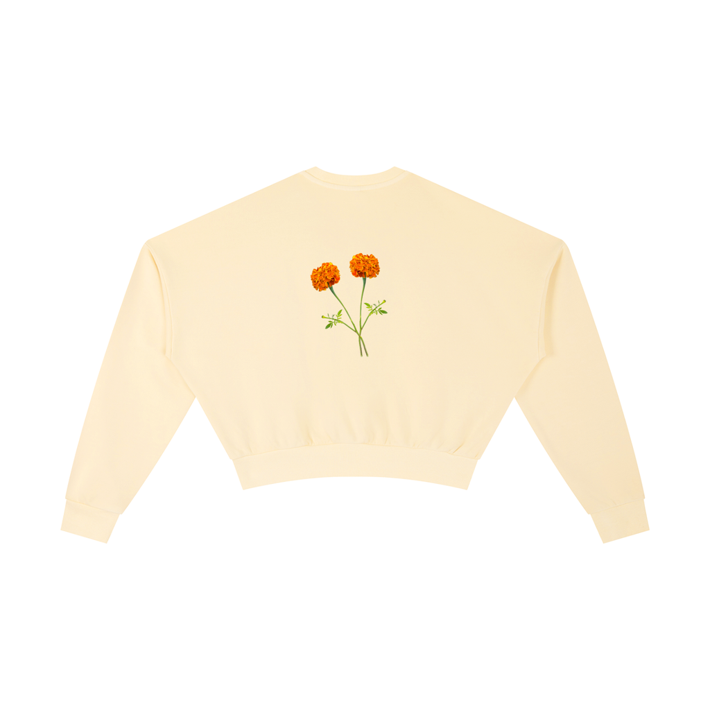 Vintage Washed Cropped Sweatshirt